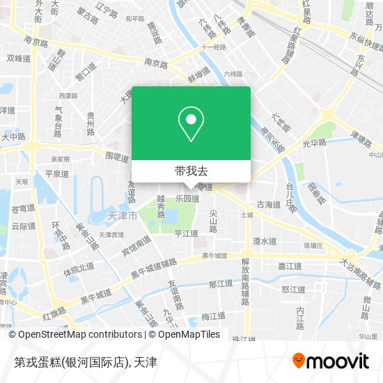 第戎蛋糕(银河国际店)地图