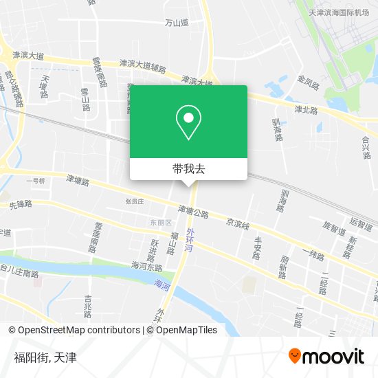 福阳街地图