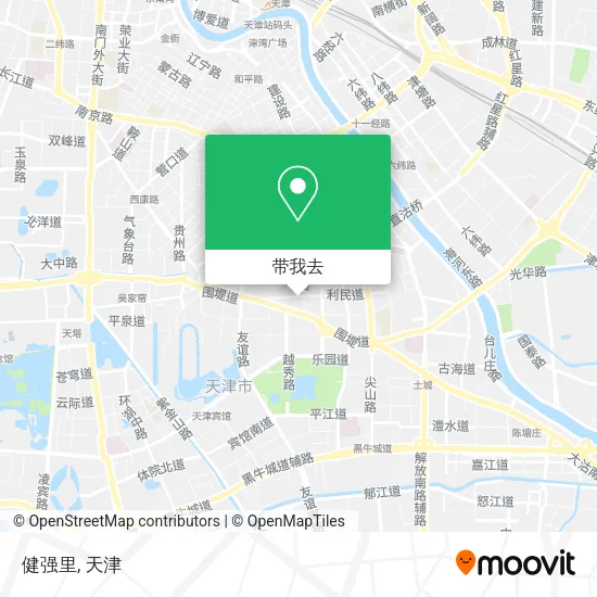 健强里地图