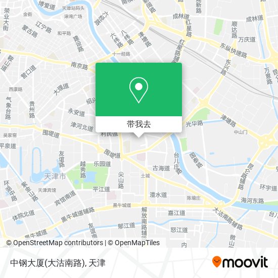 中钢大厦(大沽南路)地图