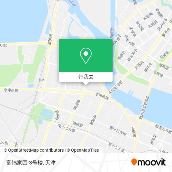 富锦家园-3号楼地图