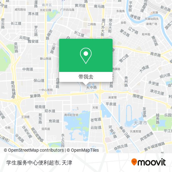 学生服务中心便利超市地图