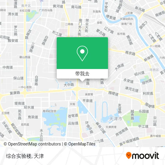 综合实验楼地图
