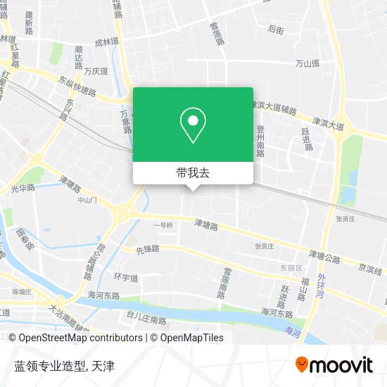 蓝领专业造型地图