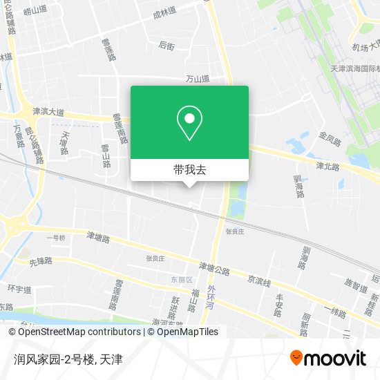 润风家园-2号楼地图