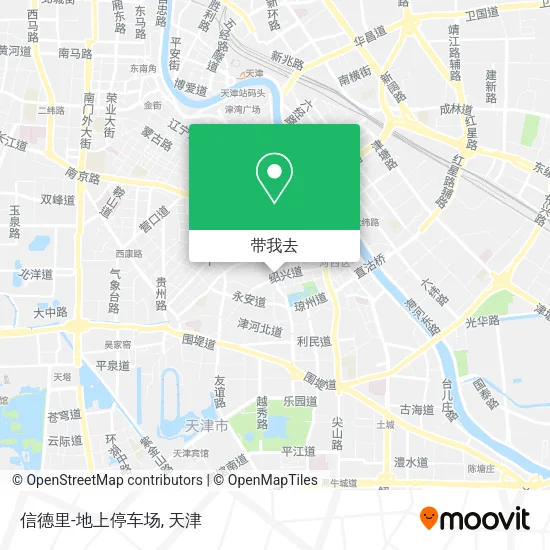 信德里-地上停车场地图