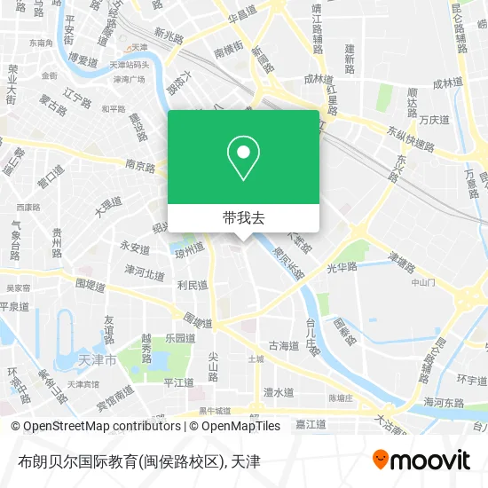 布朗贝尔国际教育(闽侯路校区)地图