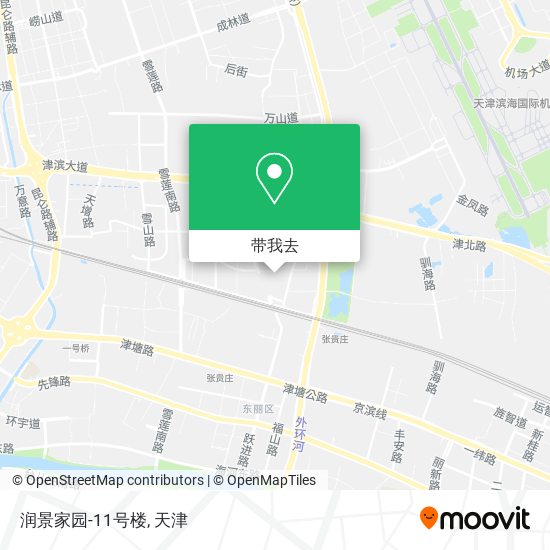 润景家园-11号楼地图