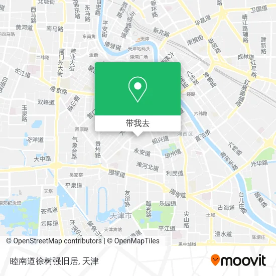 睦南道徐树强旧居地图