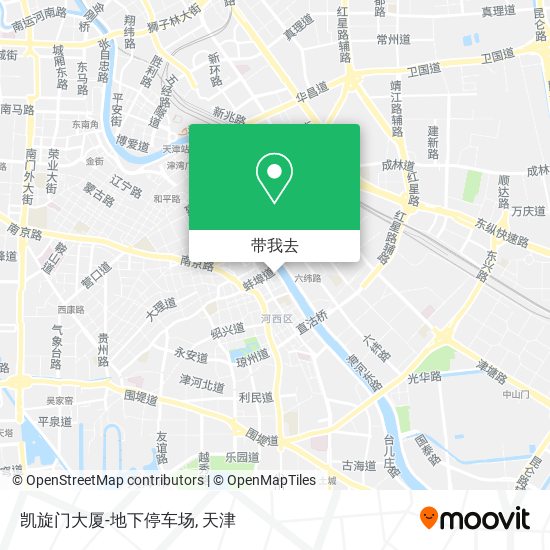 凯旋门大厦-地下停车场地图