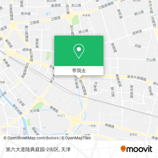 第六大道陆典庭园-2街区地图