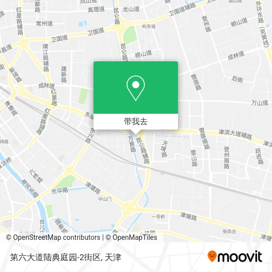 第六大道陆典庭园-2街区地图