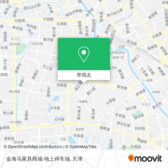 金海马家具商城-地上停车场地图