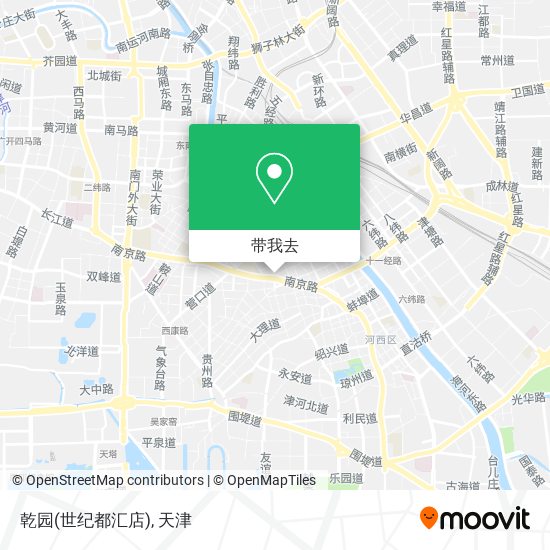 乾园(世纪都汇店)地图