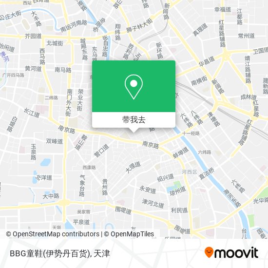 BBG童鞋(伊势丹百货)地图