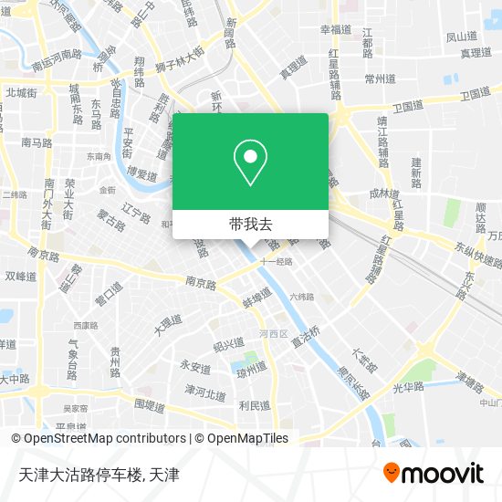 天津大沽路停车楼地图