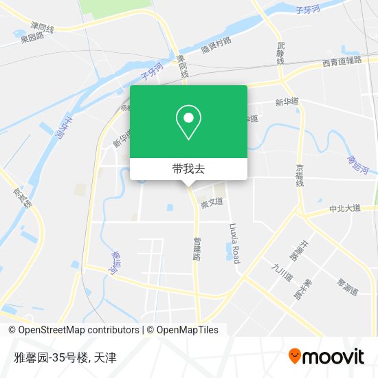 雅馨园-35号楼地图