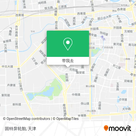 固特异轮胎地图