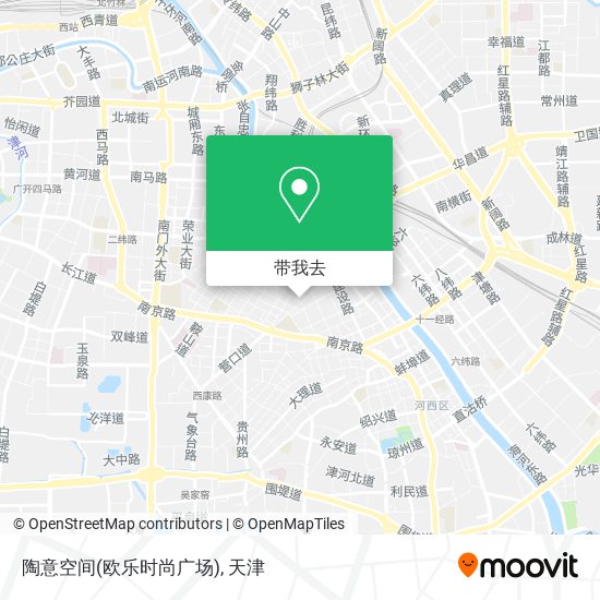 陶意空间(欧乐时尚广场)地图