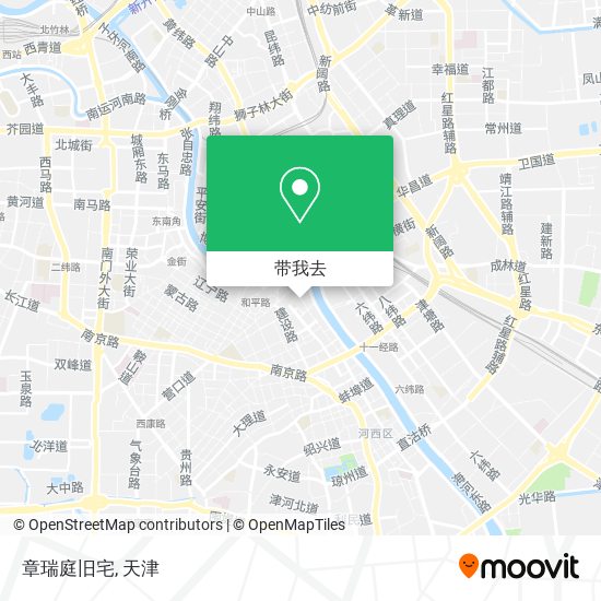 章瑞庭旧宅地图
