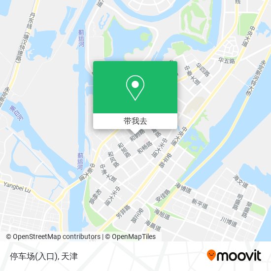 停车场(入口)地图