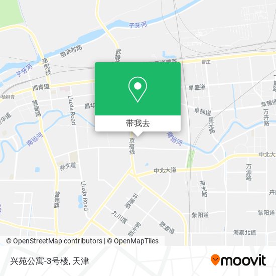 兴苑公寓-3号楼地图
