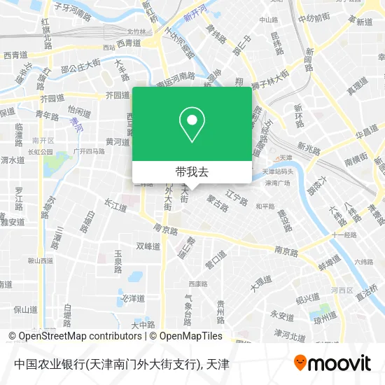 中国农业银行(天津南门外大街支行)地图