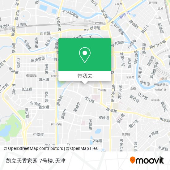 凯立天香家园-7号楼地图