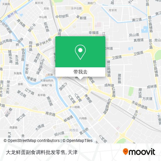 大龙鲜蛋副食调料批发零售地图
