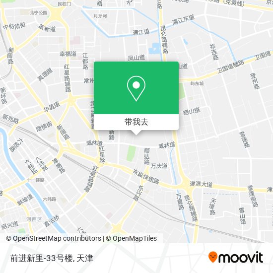 前进新里-33号楼地图