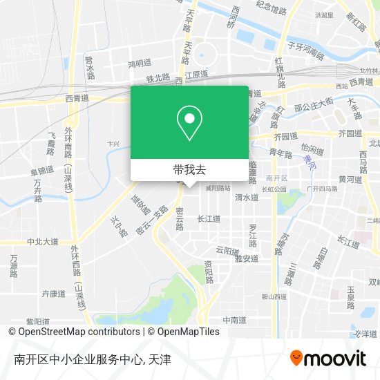 南开区中小企业服务中心地图