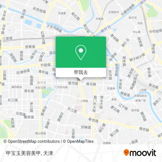 甲宝玉美容美甲地图