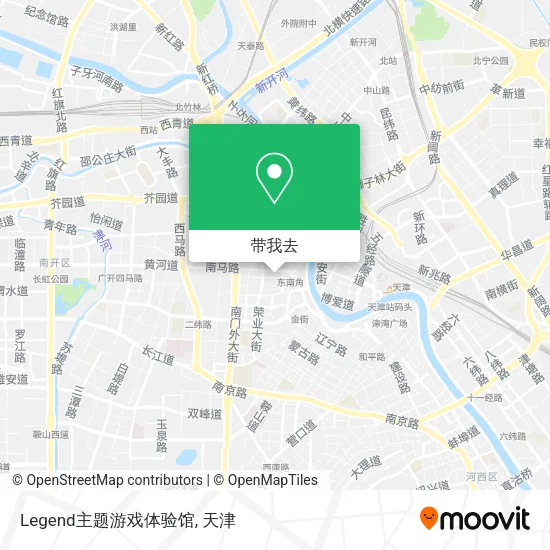 Legend主题游戏体验馆地图