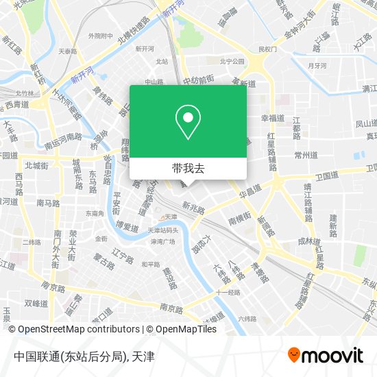 中国联通(东站后分局)地图