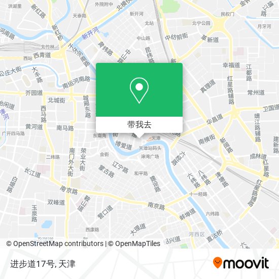 进步道17号地图
