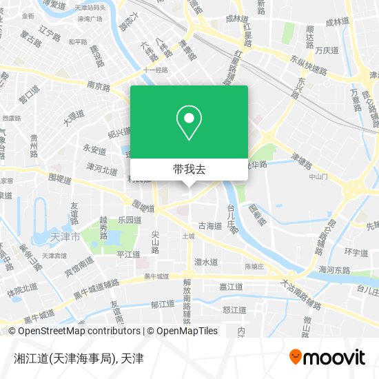 湘江道(天津海事局)地图