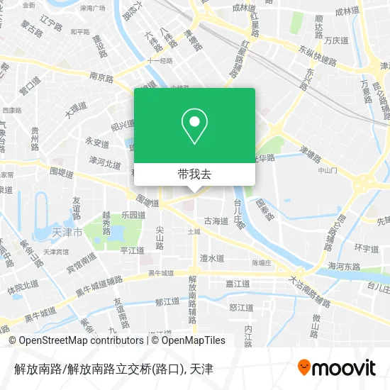 解放南路/解放南路立交桥(路口)地图