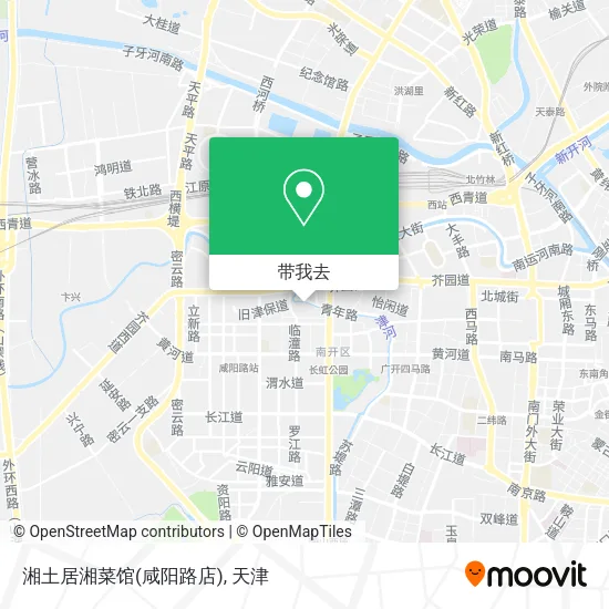 湘土居湘菜馆(咸阳路店)地图