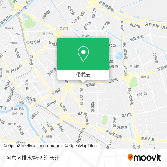 河东区排水管理所地图