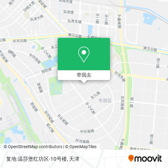 复地·温莎堡红坊区-10号楼地图