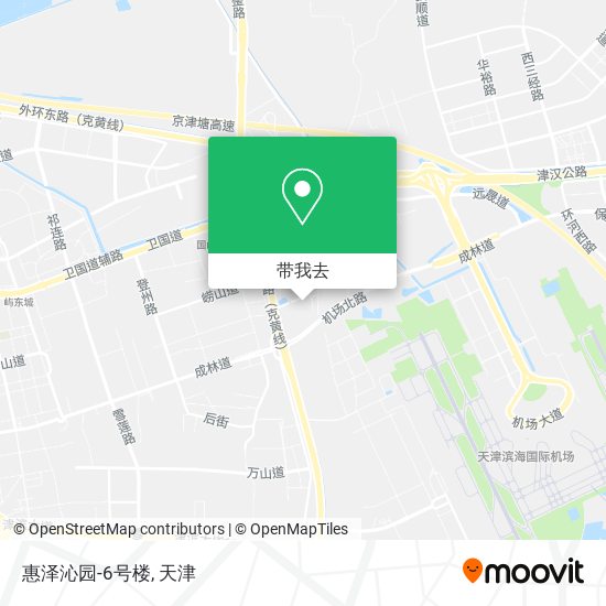 惠泽沁园-6号楼地图