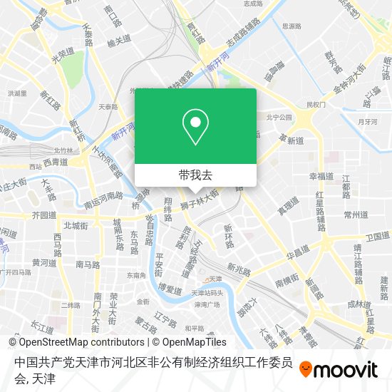 中国共产党天津市河北区非公有制经济组织工作委员会地图