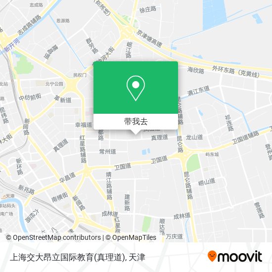 上海交大昂立国际教育(真理道)地图