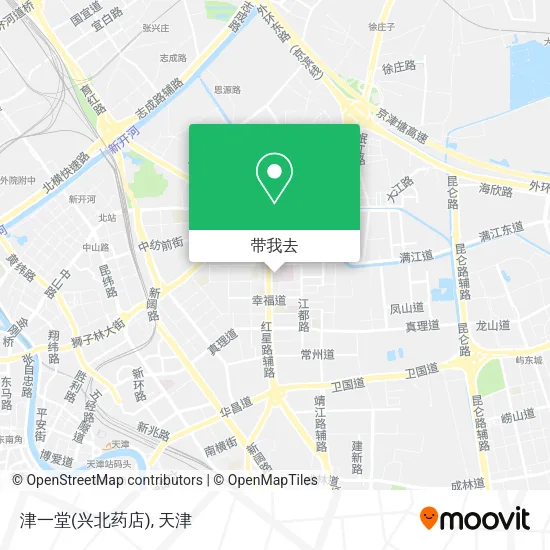 津一堂(兴北药店)地图
