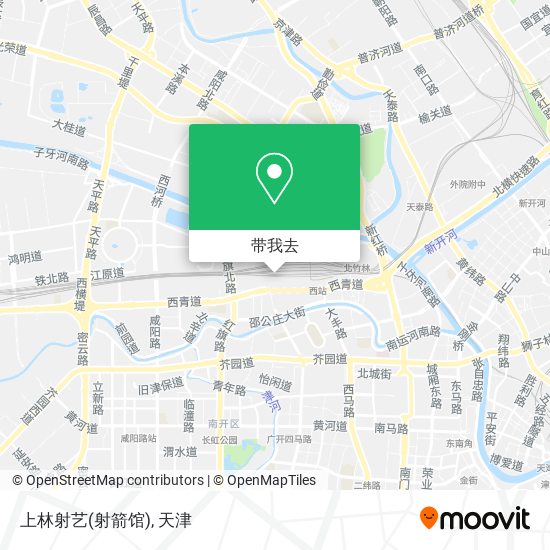 上林射艺(射箭馆)地图