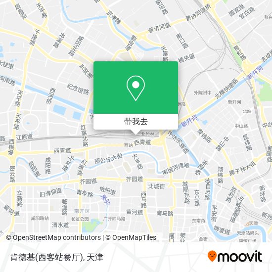 肯德基(西客站餐厅)地图