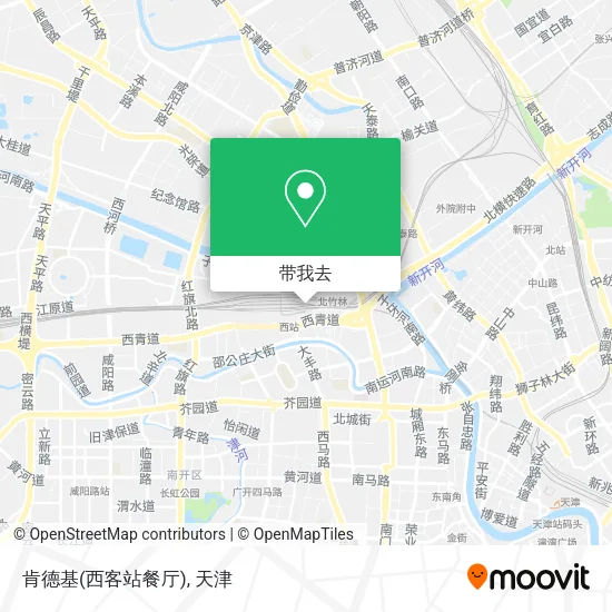 肯德基(西客站餐厅)地图
