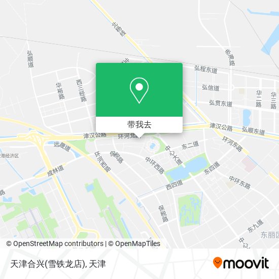 天津合兴(雪铁龙店)地图
