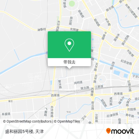盛和丽园5号楼地图