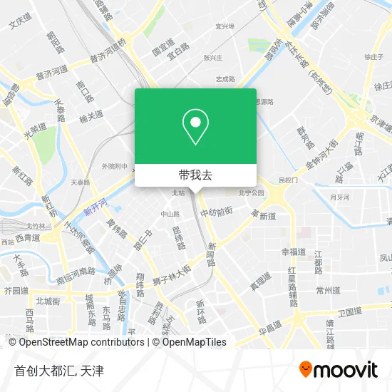 首创大都汇地图